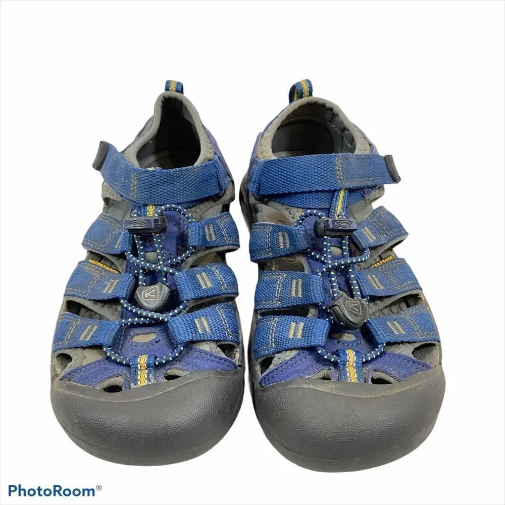 Boys Keen Newport H2 Blue Sandals‎ Size 3